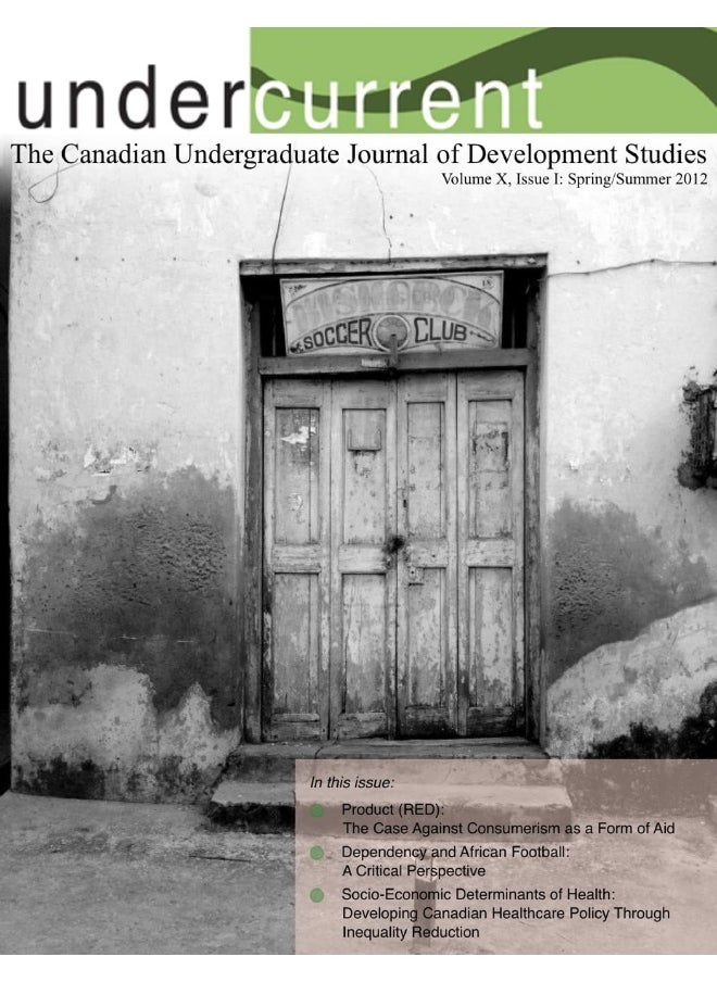 Undercurrent Journal: Vol. 10, Issue 1 (Spring/Summer 2013) [Color]  - Image 1