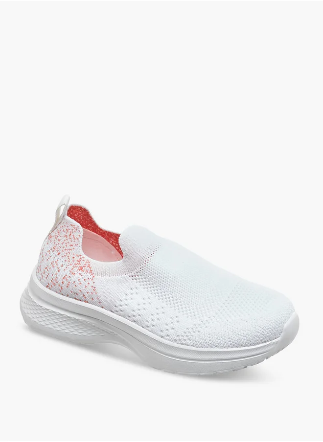 Dash Girls Pull Tab Detail Slip-On Sports Shoes