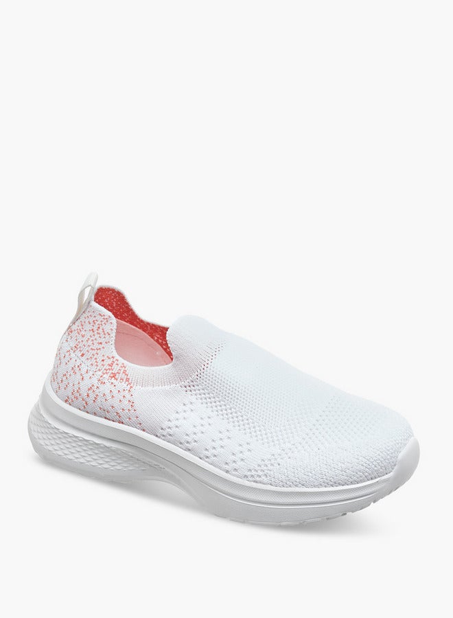 Dash Girls Pull Tab Detail Slip-On Sports Shoes - Image 2