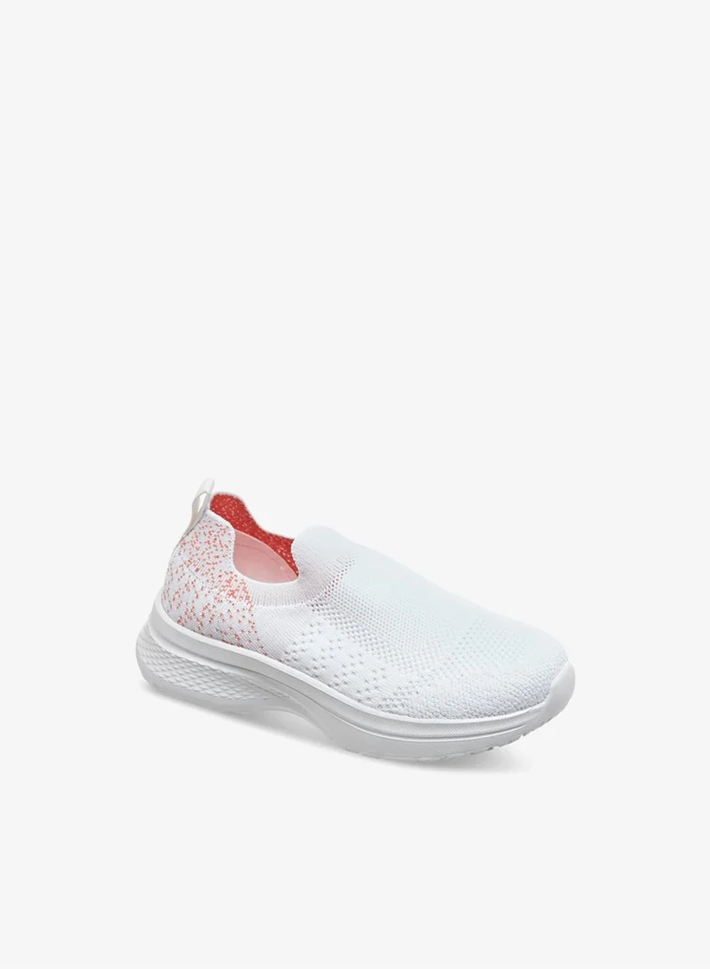 Dash Girls Pull Tab Detail Slip-On Sports Shoes