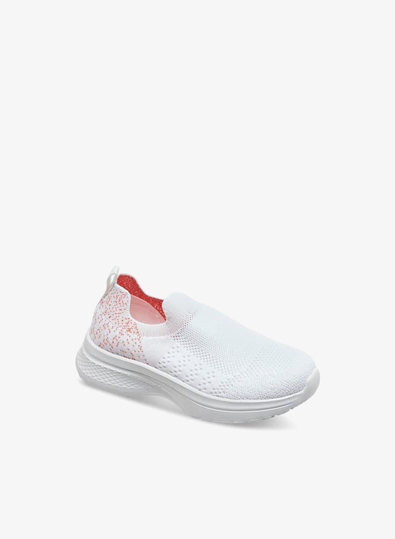 Dash Girls Pull Tab Detail Slip-On Sports Shoes - Image 2