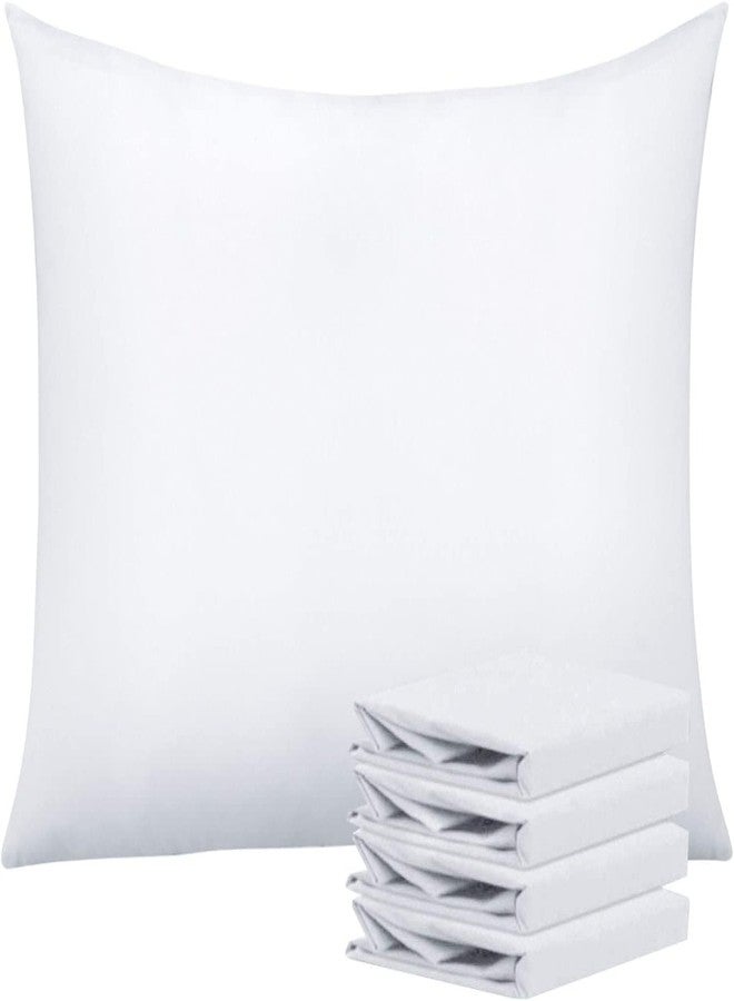 American Linen Egyptian Cotton 500 Thread Count Luxurious 2 PC Pillow Cases German/Extra Large Sequre Size 31" x 31"(Inches) -White Solid. Dimension in CM (80 cm x 80 cm) - Image 1