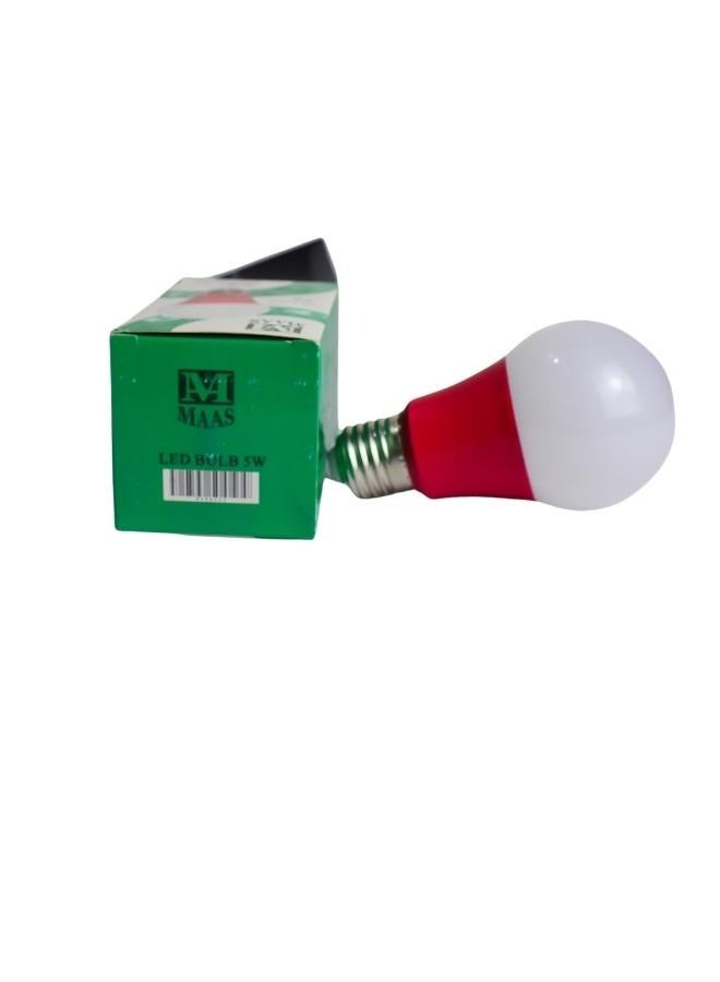 MAAS Lamp set of 10 pieces, indoor lighting, 5 watt LED bulb, Red color  - Image 4