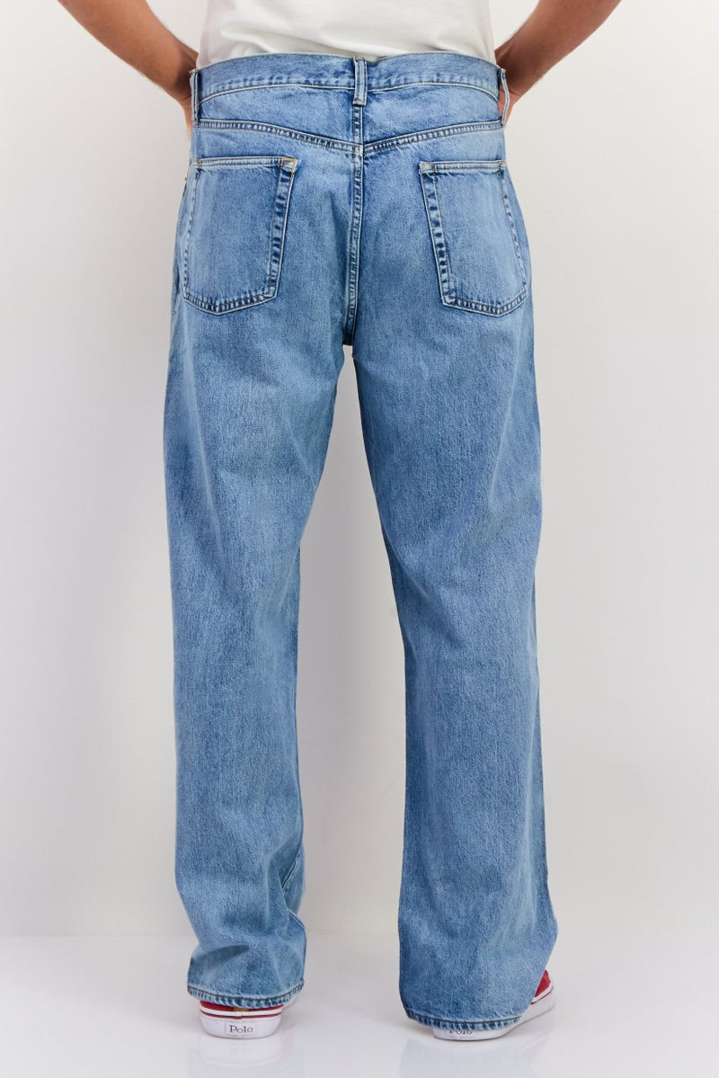 GAP Men Loose Fit Wash No Stretchable Denim, Blue - Image 3