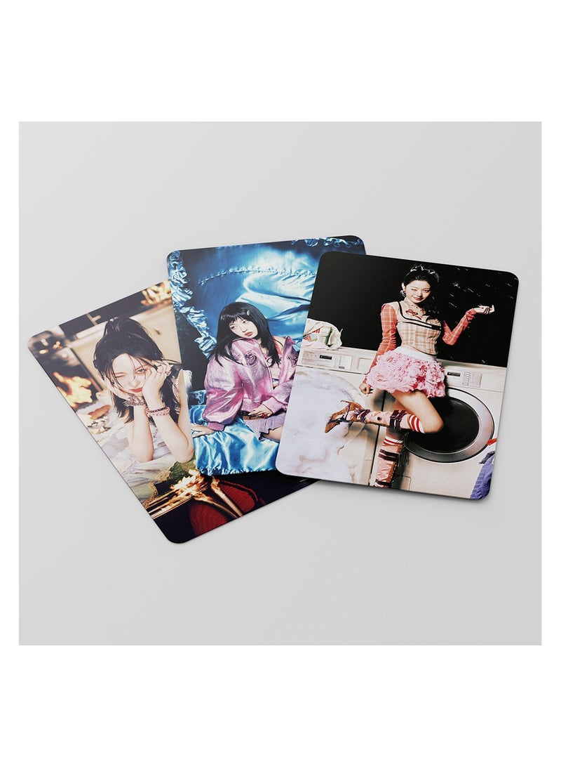 NIBEMINENT 55 Pcs Kpop IVE 4TH DIVE Lomo Cards Card For Fans Collection Gifts - Image 3