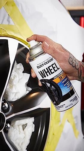 Rust-Oleum 366440 High Performance Wheel Spray Paint, 11 oz, Metallic Steel, (Pack of 1) - Image 3