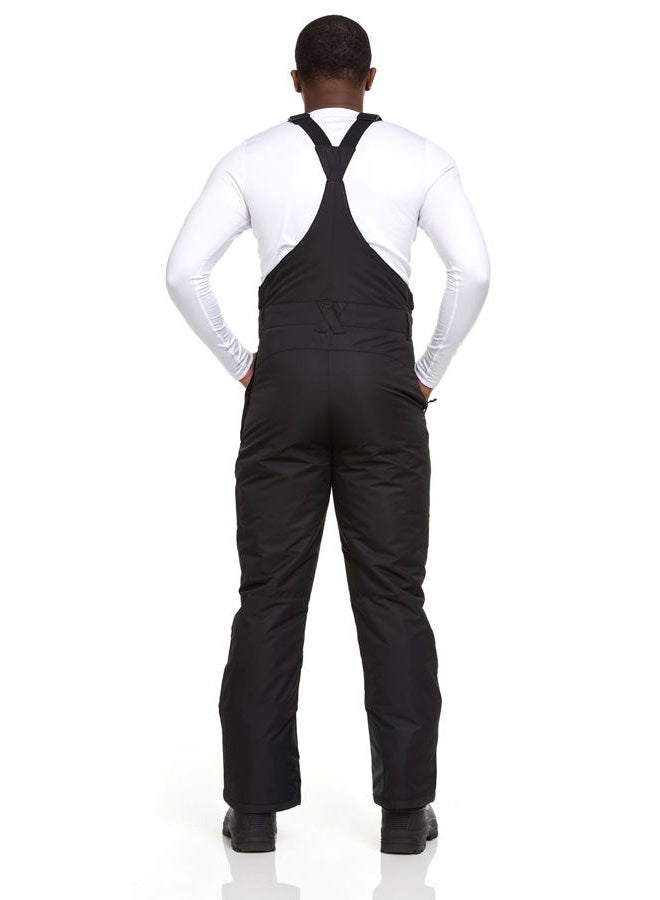 Arctic Quest Mens Insulated Snow and Ski Bib Overalls Snow Pants Snowboard Mens Overalls for Fishing, Hunting, Snowmobiling, Rich Black, XXL - Image 3