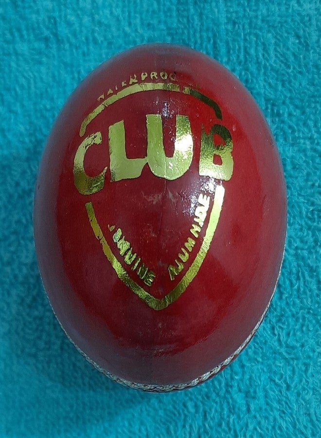 NHD 4-Piece Constructions Standard Cricket Leather Ball Club - Pack of 6 Balls - Image 2