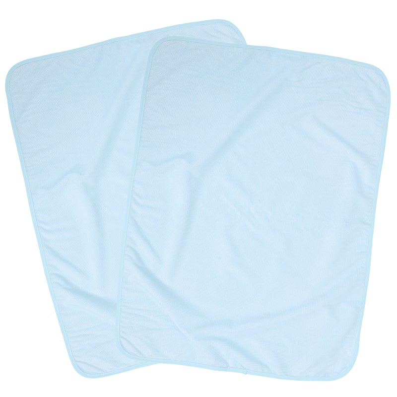 2pcs Breathable Pee Pad Reusable Adults Washable Diaper Pad Bed Wetting Bed Pad - Image 1