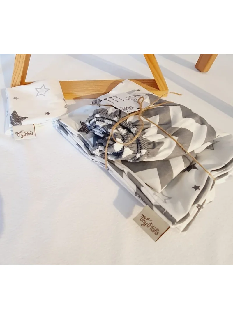 Tiny Plans Elastic Baby & Kids Bedding Set