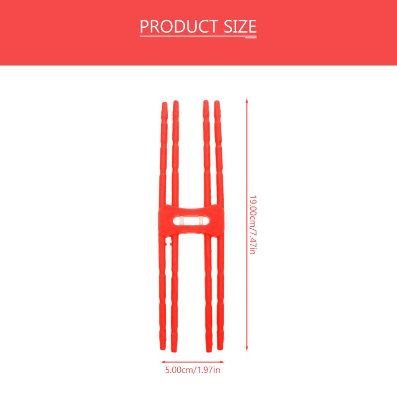 Flexible Spider Grip Phone Tablet Holder Stand 2 Pack Portable Red For Travel Desk - Image 3
