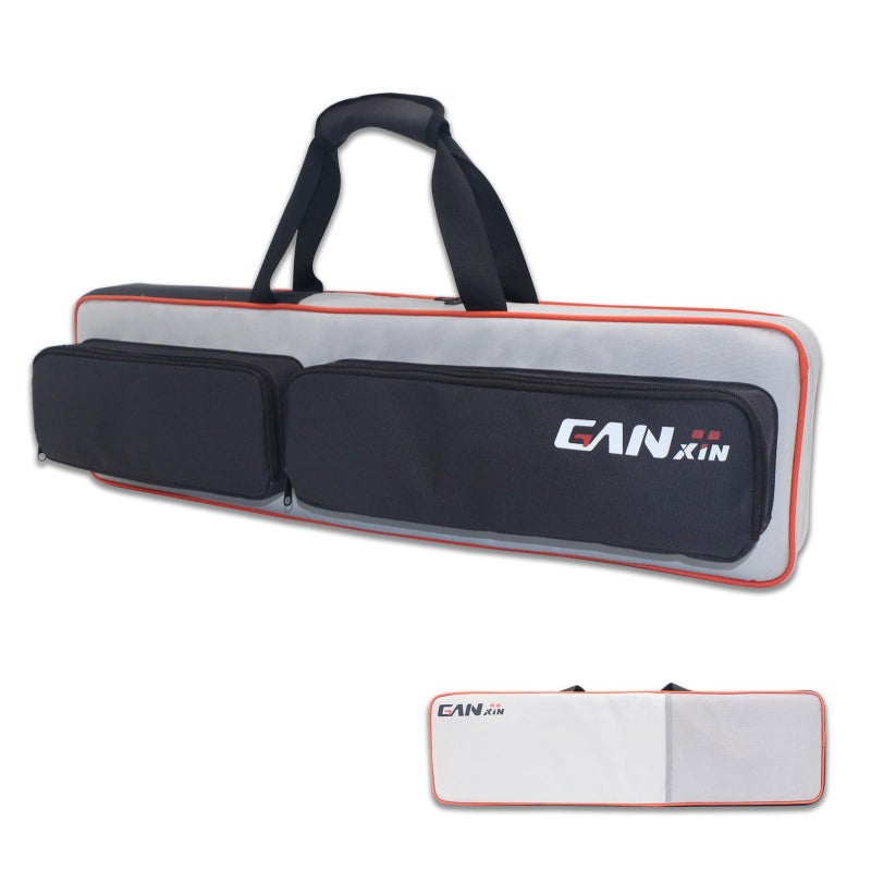 Ganxin GAN XIN 30 x 18in LargeCapacity Portable Bag for LED Clock Multifunctional Bag with Two External Pocket and A Mesh Pocket for Tripod and Accessories - Image 2