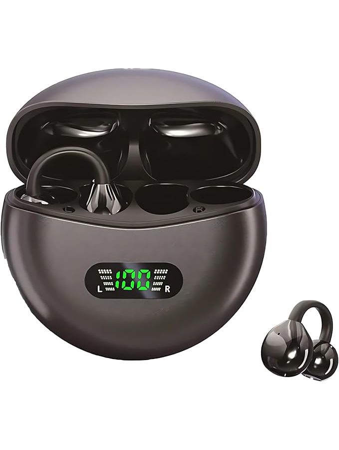 Translation Earbuds Real Time Ai Translator Bluetooth 5 Modern 144 Languages Translating Earbuds 3 Translation Modes HQ Sound ANC Android iOS Support Iron Gray - Image 1
