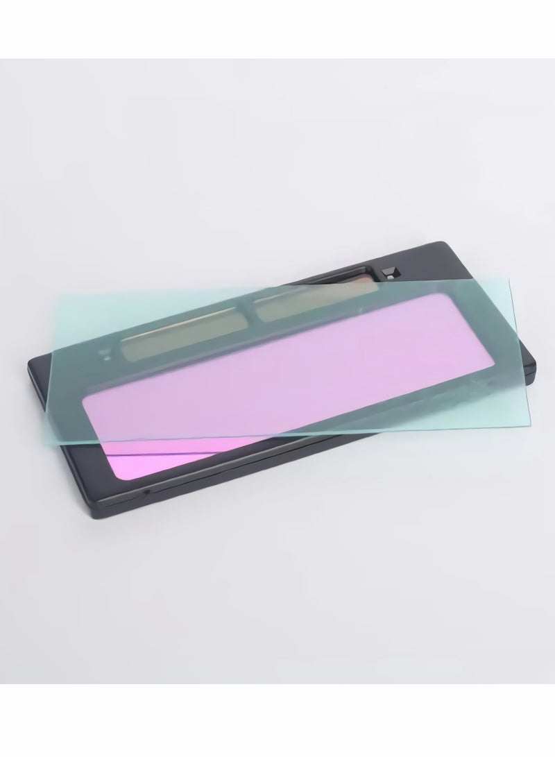 SOLARAE Welding Protection Lenses, Automatic Dimmable Transparent Plastic Mask Sheet, High Definition For Caps, Splash-proof, Dust-proof and Sand-proof (10Pcs) - Image 5