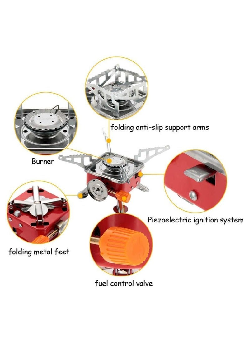 Generic Portable Camping Stoves, Windproof, Lightweight and Compact for Outdoor Camping and Kitchen Equipment  - Image 3