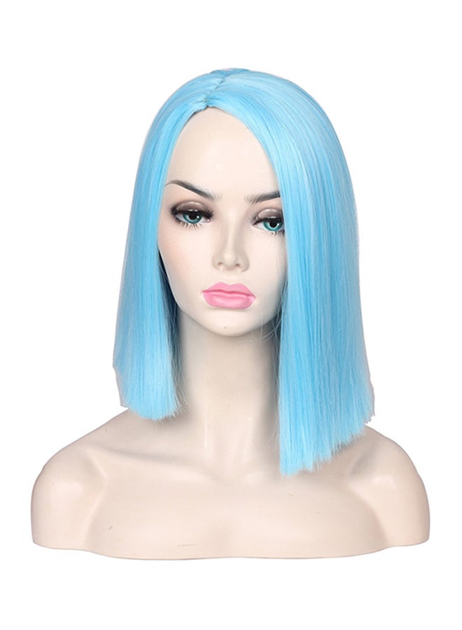 ColorGround Part Splited Cosplay Wig Blue - Image 1