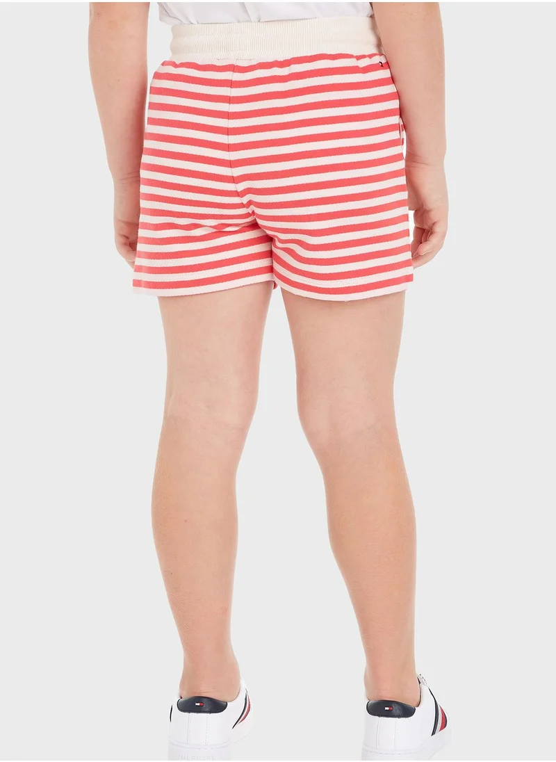 TOMMY HILFIGER Kids Breton Striped Shorts