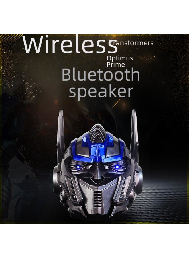 Neutral New Iron Man Spider-man Bumblebee Bluetooth Speaker Subwoofer Gift Card Mini Creative Gift Audio - Image 4