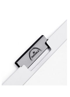 Durable مجلد Duraclip Clip مكون من 25 قطعة باللون الأزرق الفاتح  - Image 3