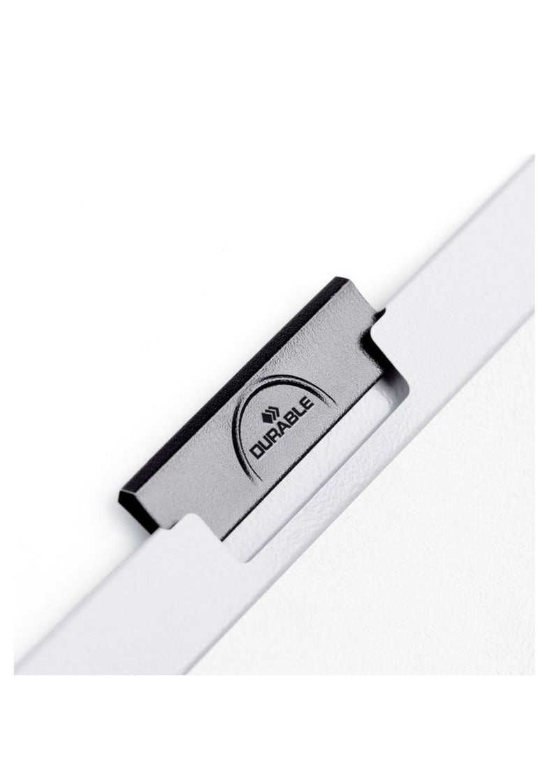 Durable - مجلد Duraclip Clip مكون من 25 قطعة باللون الأزرق الفاتح - Image 1