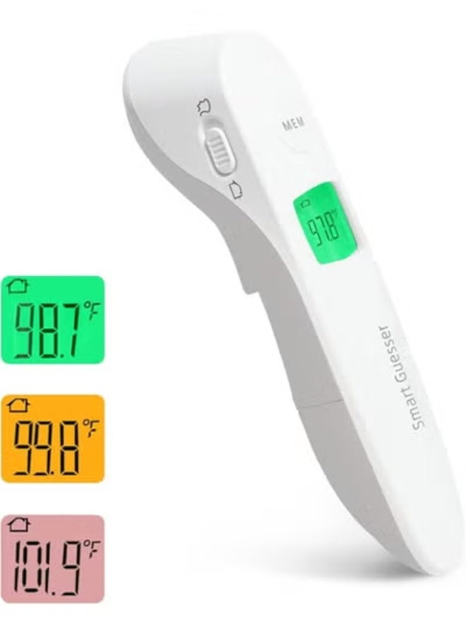 Digital Infrared Forehead Thermometer – Non-Contact, Fever Alarm & Memory Function for Adults & Kids - Image 1