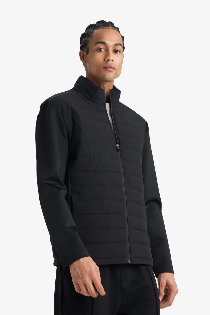 Defacto  Slim Fit Waterproof Puffer Jacket for Men | Best Price UAE