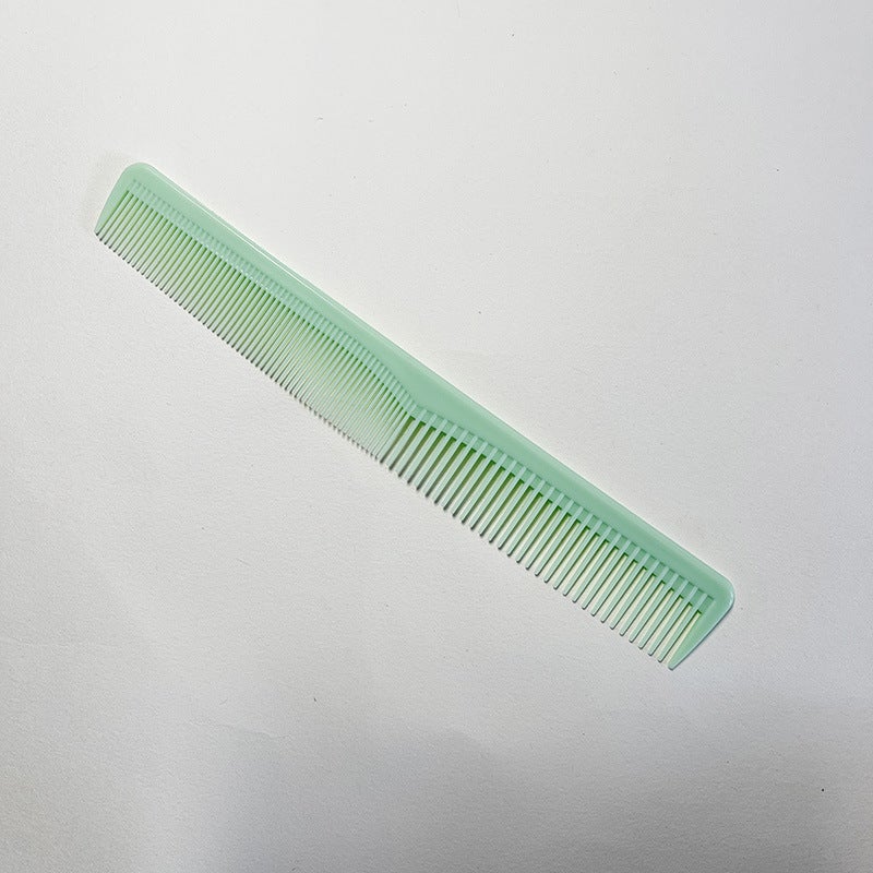 Generic High-Quality Dual-End Comb Anti-Static Styling Tail Teaser Brush Green ABS 