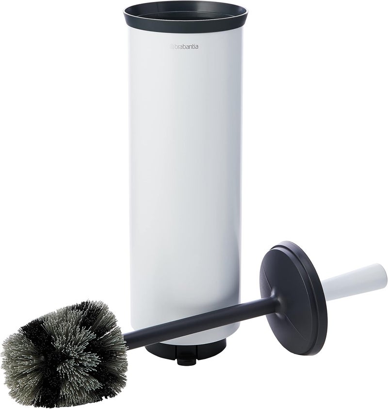 Brabantia Toilet Brush & Holder - Stainless Steel White - Image 4