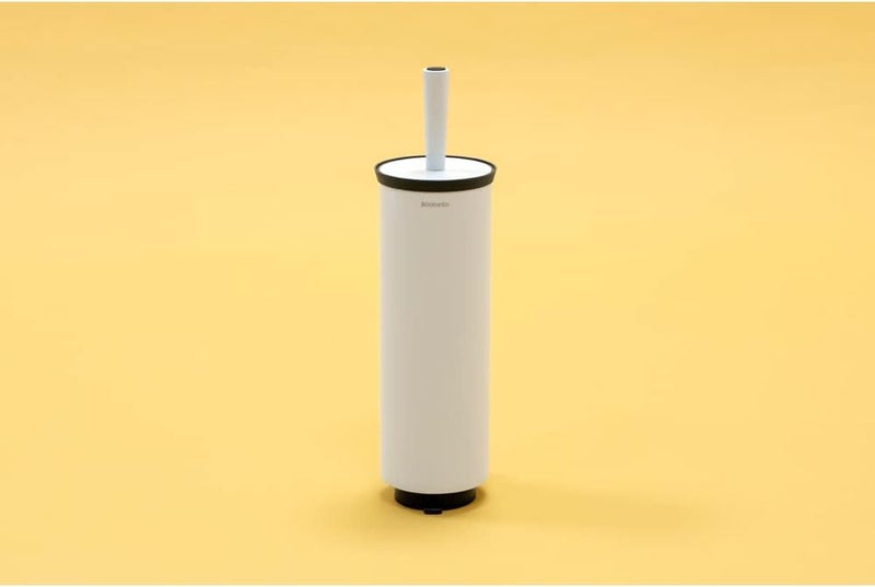 Brabantia Toilet Brush & Holder - Stainless Steel White - Image 2
