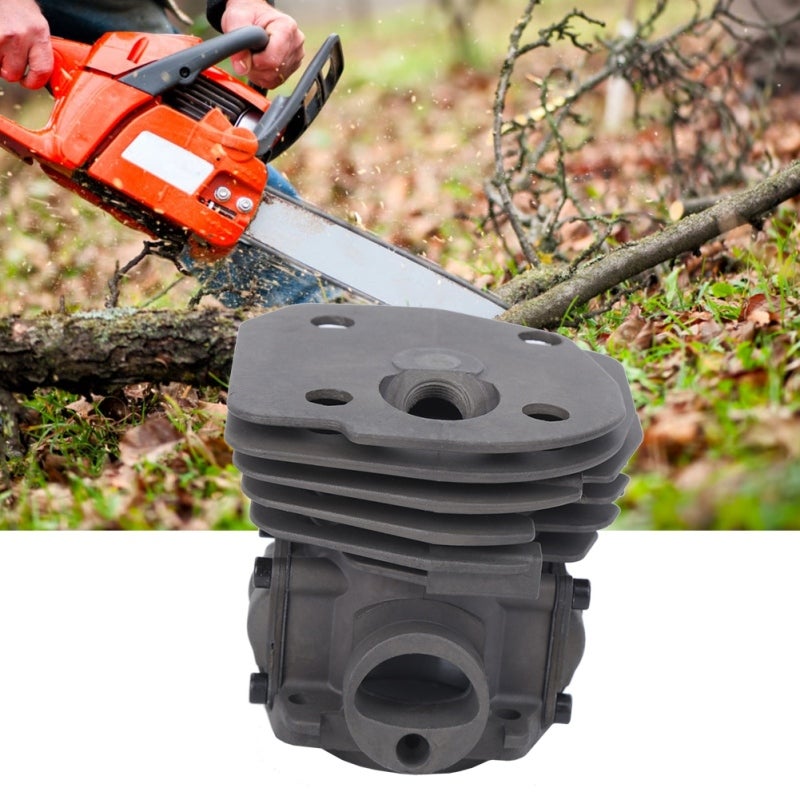 طقم مكبس 45 مم من الألومنيوم المصبوب لأسطوانة منشار Husqvarna 353 - مجموعة دقيقة مقاومة للتآكل مع عمر خدمة طويل - Image 3