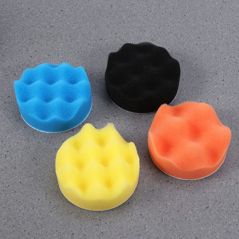 22Pcs Car Polishing Disc Kit Sponge Buffing Pads For Auto Waxing Detailing - Image 5