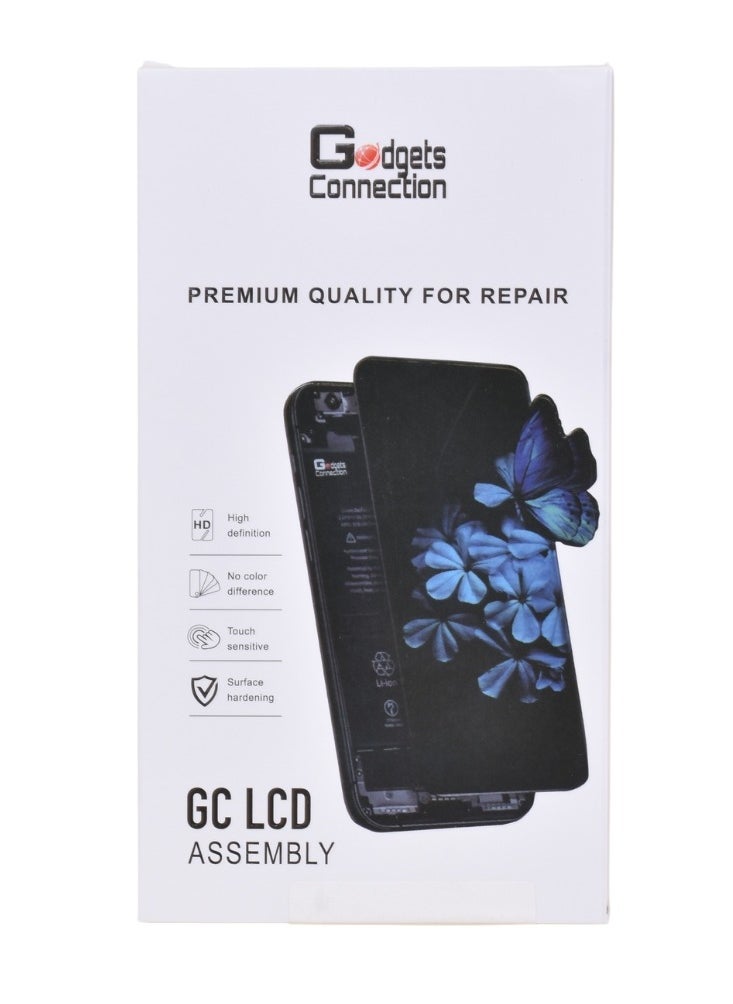 جادجتس كونيكشن - شاشة LCD مع محول الأرقام للهاتف سامسونج A12 / A02 / A32  5G باللون الأسود - Image 1
