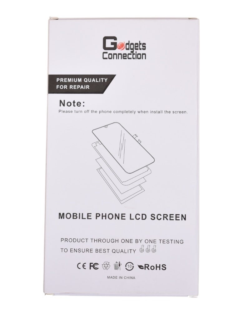 جادجتس كونيكشن - شاشة LCD مع محول الأرقام للهاتف سامسونج A12 / A02 / A32  5G باللون الأسود - Image 1