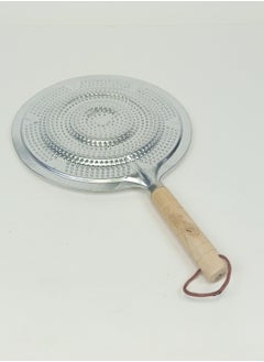 MtjrNet Cooking Pot Base Stove Top Simmer Ring Heat Diffuser Silver 33Centimeter  - Image 2