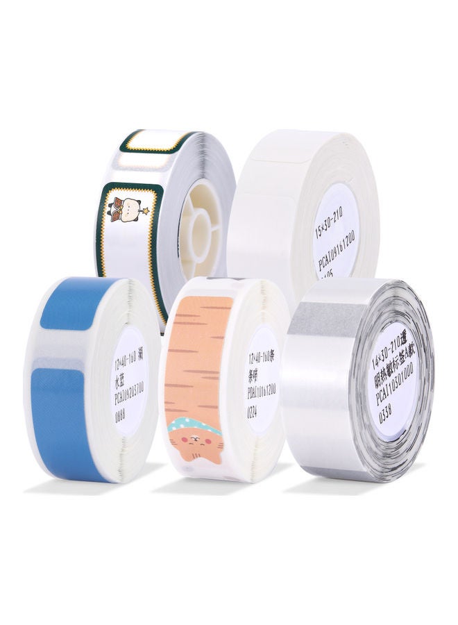 NIBEMINENT Pack Of 5 Thermal Paper Roll A9 - Image 1