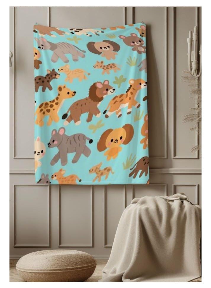 general Flannel thin blanket (warm and comfortable, suitable for sleep, gaming, dust removal and sandproof) 150cm*200cm - 843 - Image 4