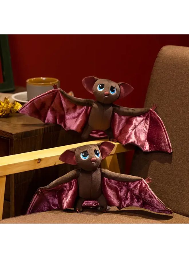 Cute Bat Plush Toy Soft Stuffed Animal Halloween Christmas Gift Home Decor - Image 3