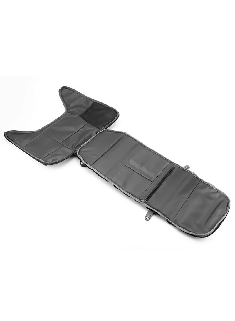 Hike Grey Durable Laptop Backpack Waterproof Business Casual Daypack for Men Women in Travel Office School College, HK2205, Grey  | Best Price UAE
