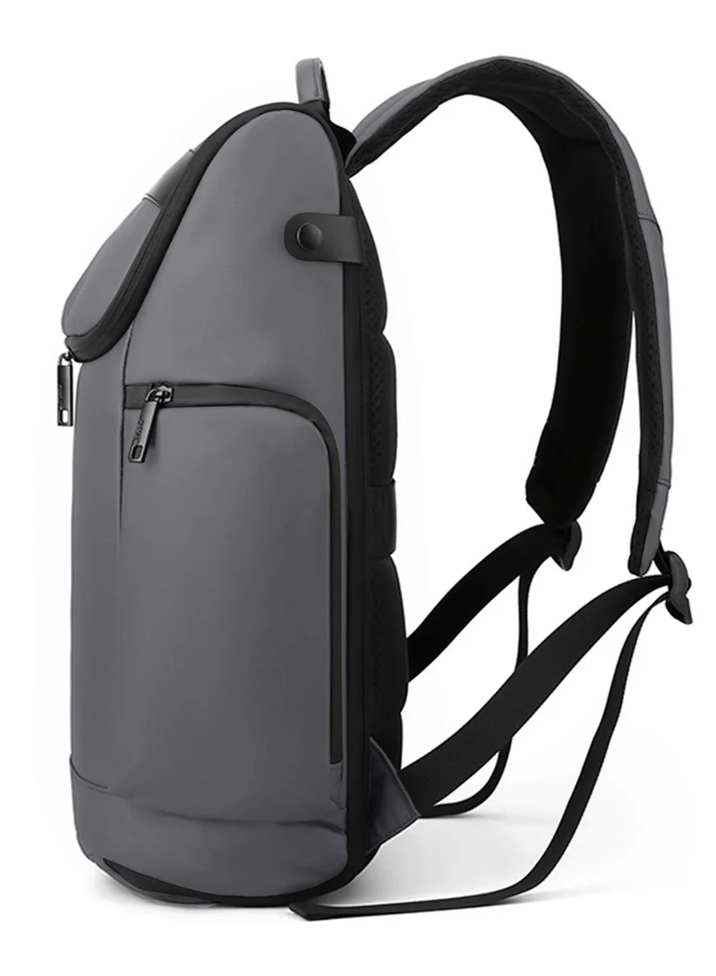 Hike Grey Durable Laptop Backpack Waterproof Business Casual Daypack for Men Women in Travel Office School College, HK2205, Grey  | Best Price UAE