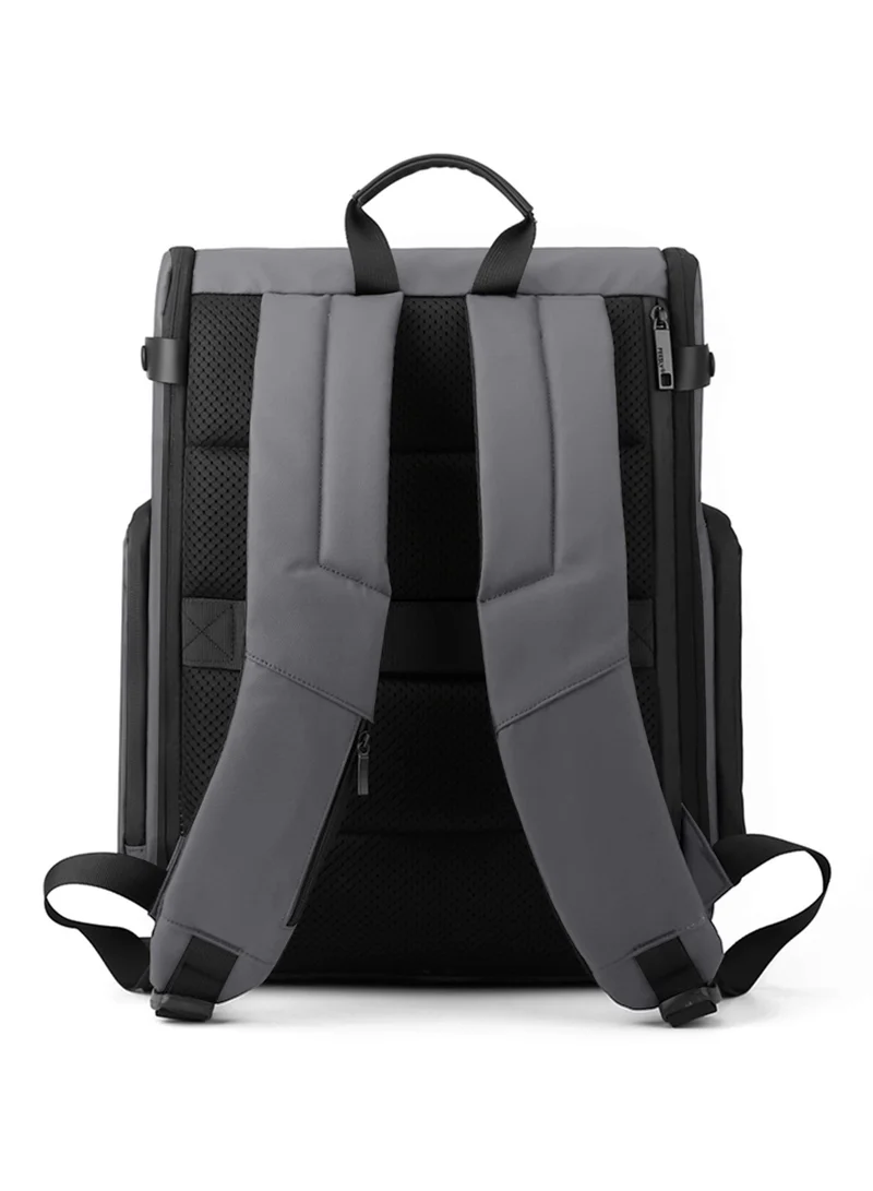 Hike Grey Durable Laptop Backpack Waterproof Business Casual Daypack for Men Women in Travel Office School College, HK2205, Grey  | Best Price UAE