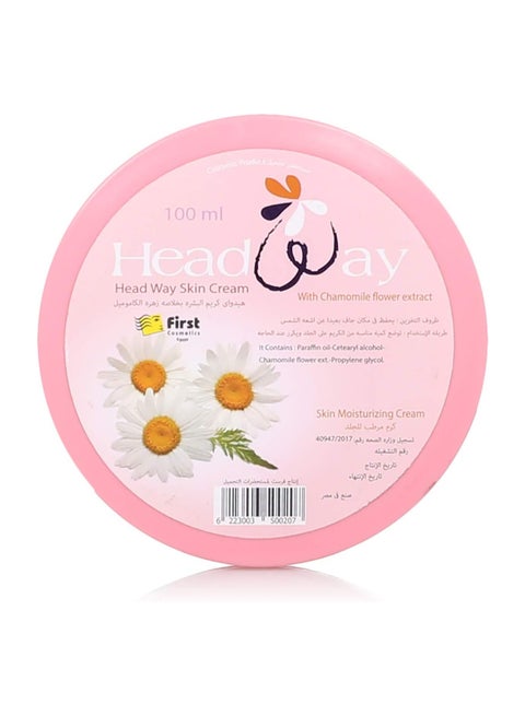 كريم مرطب للبشرة بخلاصة زهرة البابونج 100 مل