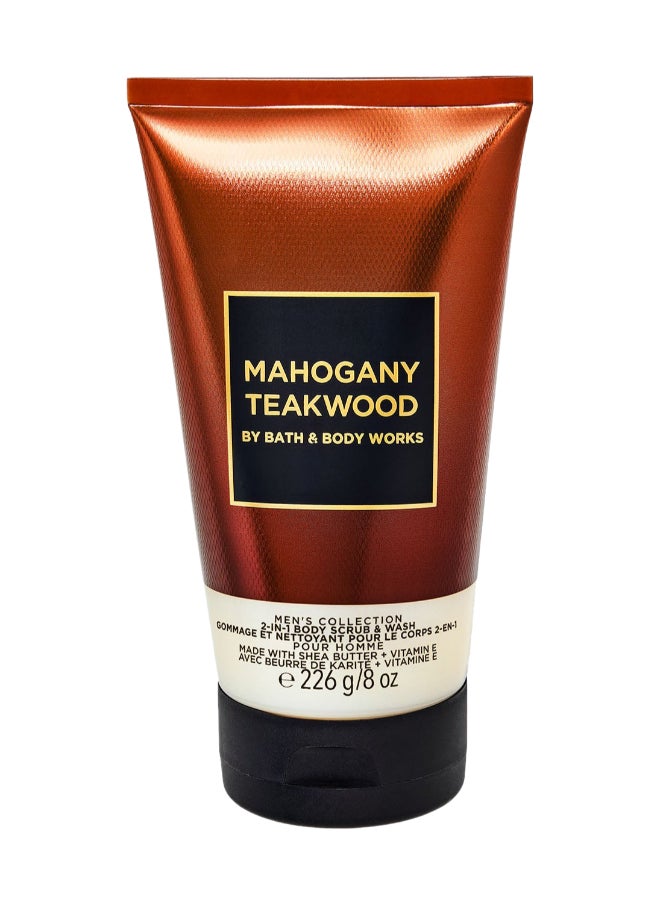Bath & Body Works Mahogany Teakwood Body Scrub 