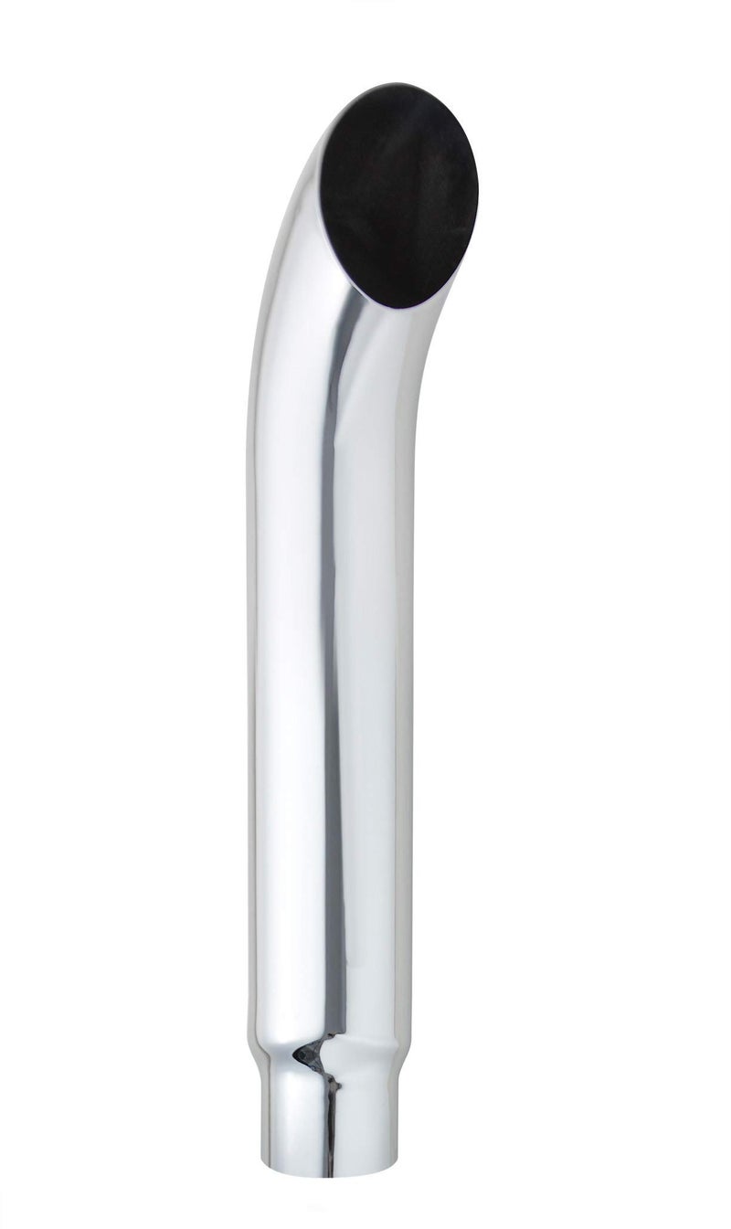 TBOZZ Chrome Stack 6Inch (reduce to 5inch OD), 36inch Length, Curved - Image 2