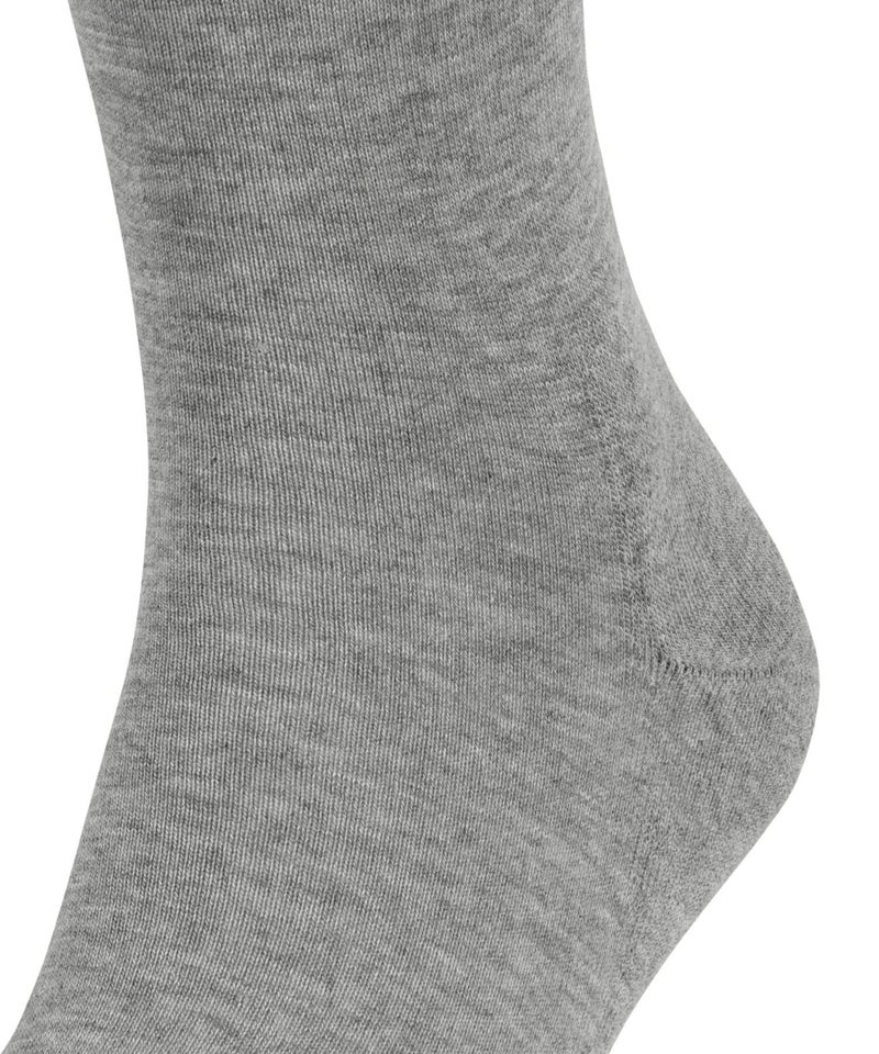 FALKE Unisex Run Socks, Light Cushion, Sporty, Classic Athleisure, Lightweight, Breathable, Skin-Friendly, Cotton, Grey (Light Grey 3400), 9-10, 1 Pair - Image 5