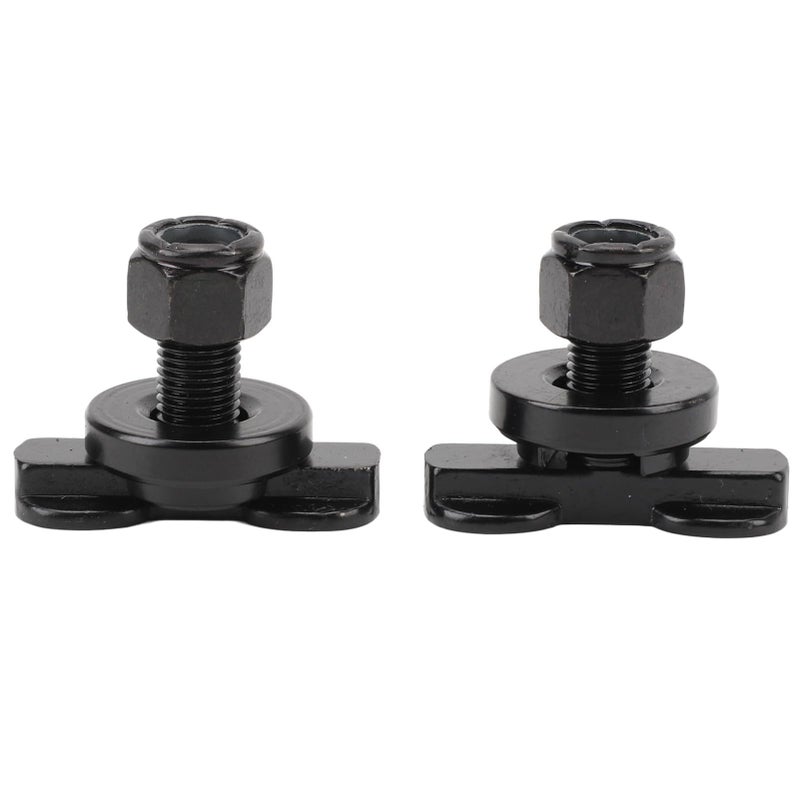 Galvanized Carbon Steel L Track Stud Fitting 2 Pcs Universal Truck Bed Trailer - Image 2