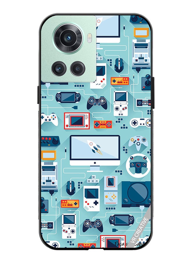 VR CREATIVE Protective Case Cover For OnePlus Ace Ps 5 Remote Controls Design Multicolour  - Image 1
