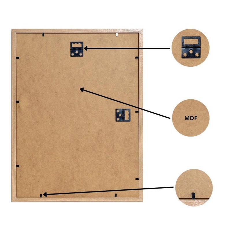 VictoR picture frame Chagall 8.5 x 11 beige gold frame  vintage antique frames with shutterprrof acrylic glass  baroque/antique - Image 3
