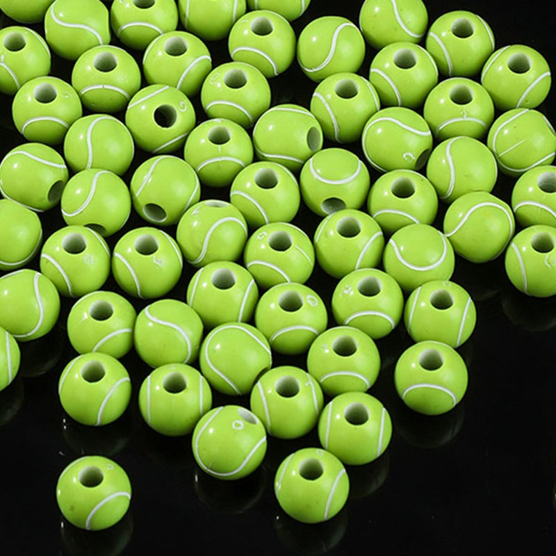 300Pcs Multi-function Tennis Beads DIY Loose Beads Bracelet Necklace Earring Making Beads for Jewelry - Image 4