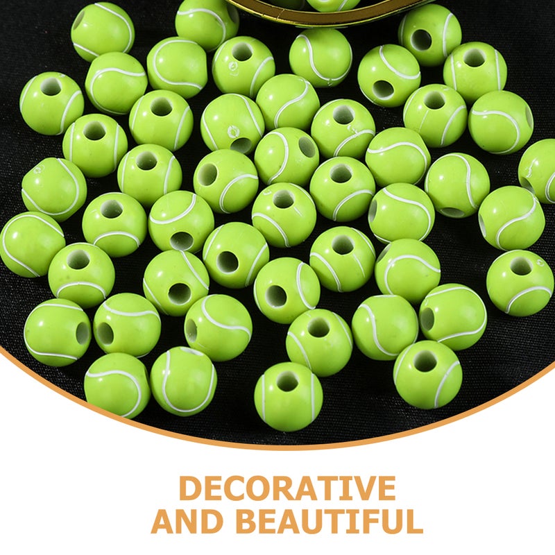 300Pcs Multi-function Tennis Beads DIY Loose Beads Bracelet Necklace Earring Making Beads for Jewelry - Image 2