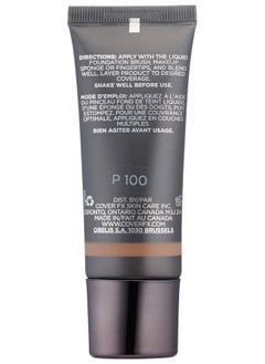COVER FX Natural Finish Foundation: Waterbased Foundation That Delivers 12Hour Coverage And Natural Secondskin Finish With Powerful Antioxidant Protection P100 1 Fl Oz  - Image 3